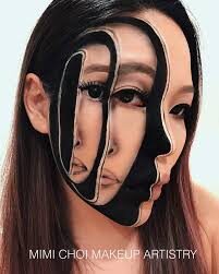 Mimi-Choi Artist Make-Up del trucco artistico con illusioni ottiche