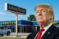 Donald Trump chiede il boicottaggio dei pneumatici Goodyear
